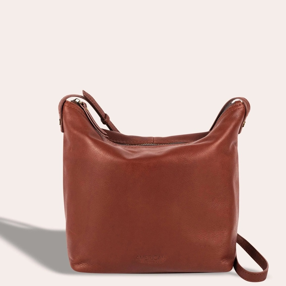 NWT American Leather Co Dayton Crossbody